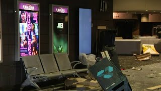 Stolen truck crashes through Canton Emagine Theater