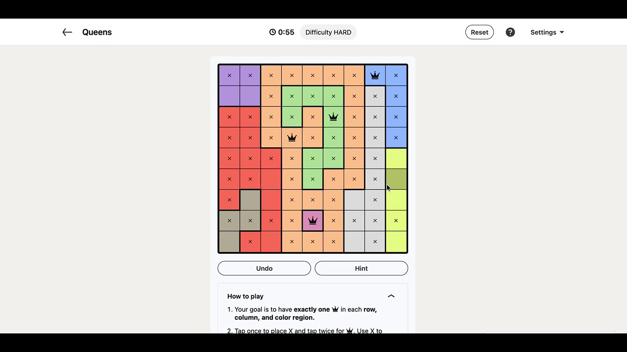 LinkedIn Queens Answer Today | 21 March 2026 - Puzzle #690
