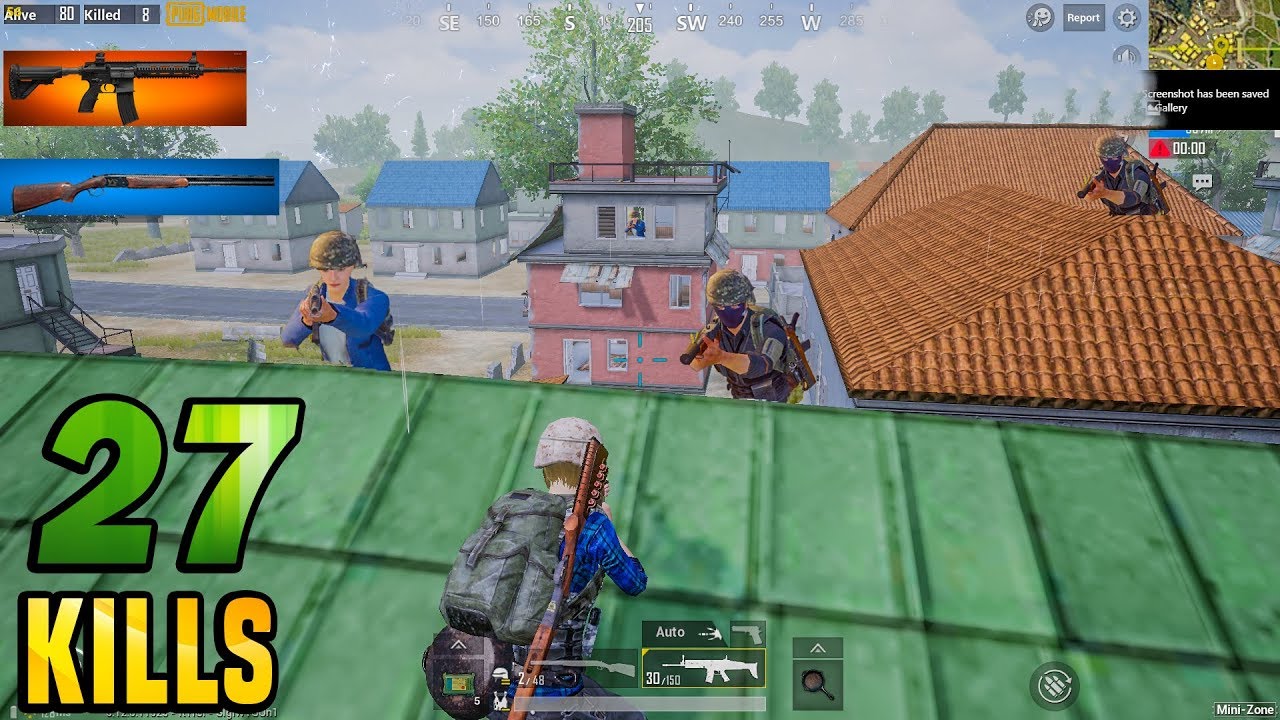PUBG Mobile Solo VS Squad 27 Kills | Highest Kills On Mini Map - YouTube