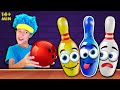 Bowling Game Song | Nursery Rhymes &amp; Funny Kids Songs