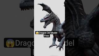 Dragon 3d Model Free #3d #art #dragon