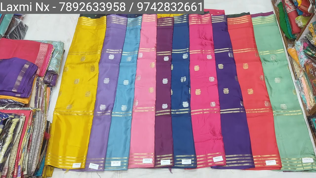 Chickpet Saree Wholesale Shop / LAXMI NX /AVENUE ROAD ,Olety Market (just opposite to Balaji temple)