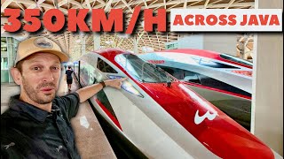 I Rode Indonesia's 350km/h Bullet Train (Faster Than Japan's Shinkansen!)