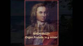 Seymour Bernstein: BACH-SILOTI Organ Prelude in g minor