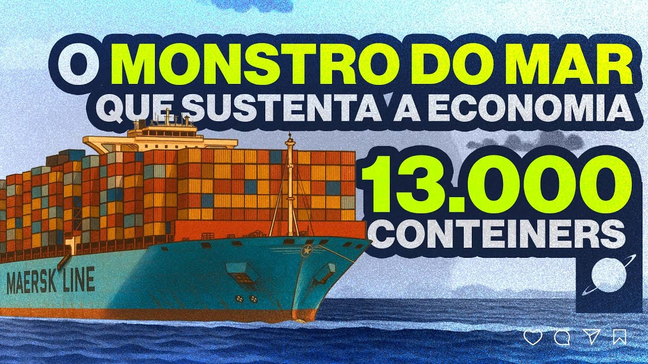 A INCRÍVEL jornada do NAVIO MAERSK ESSEX | Logística e Transporte Marítimo