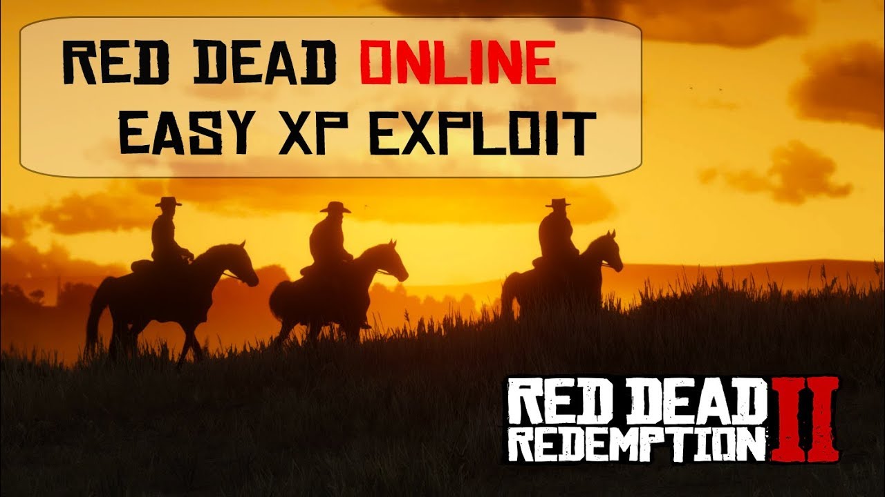 Red Dead Online Beta Easy & Fast XP Exploit YouTube