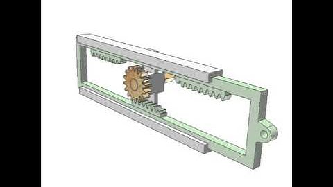 Rack pinion mechanism 7