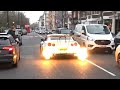 FLAMES*650bhp*Rocket Bunny Nissan GT-R & Liberty Walk Nissan GT-R In London