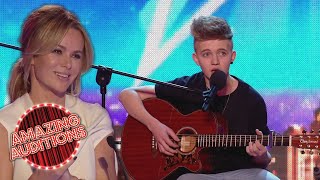 14 Year Old Singer WOWS Judges With AMAZING Original Audition | Amazing Auditions