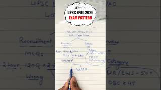 UPSC EPFO 2026 Exam Pattern Explained | UPSC EPFO APFC &amp; EO/AO Paper Pattern