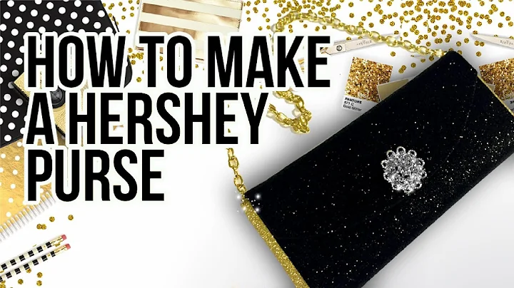 How to Make A HERSHEY PURSE Tutorial - No Photoshop Required