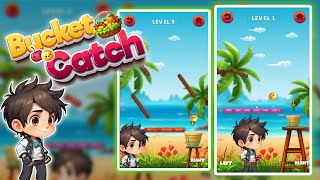 Bucket Catch || Construct 3 Game Template || Source code