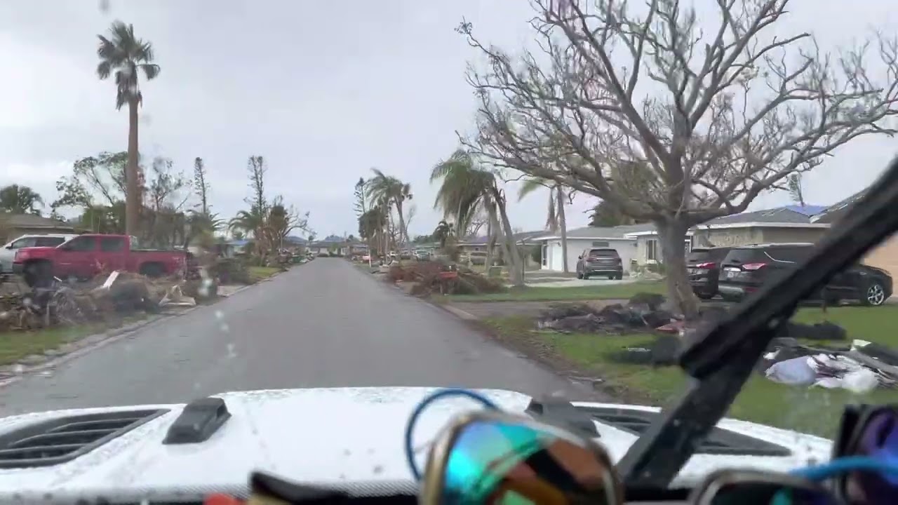 Rotunda West in SW Florida after Hurricane Ian YouTube