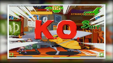 Marvel vs. Capcom 1 Intense Strider vs. Gambit