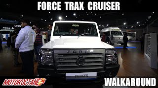 Force Cruiser - 13 seater SUV | Auto Expo 2020 | Hindi | Motoroctane