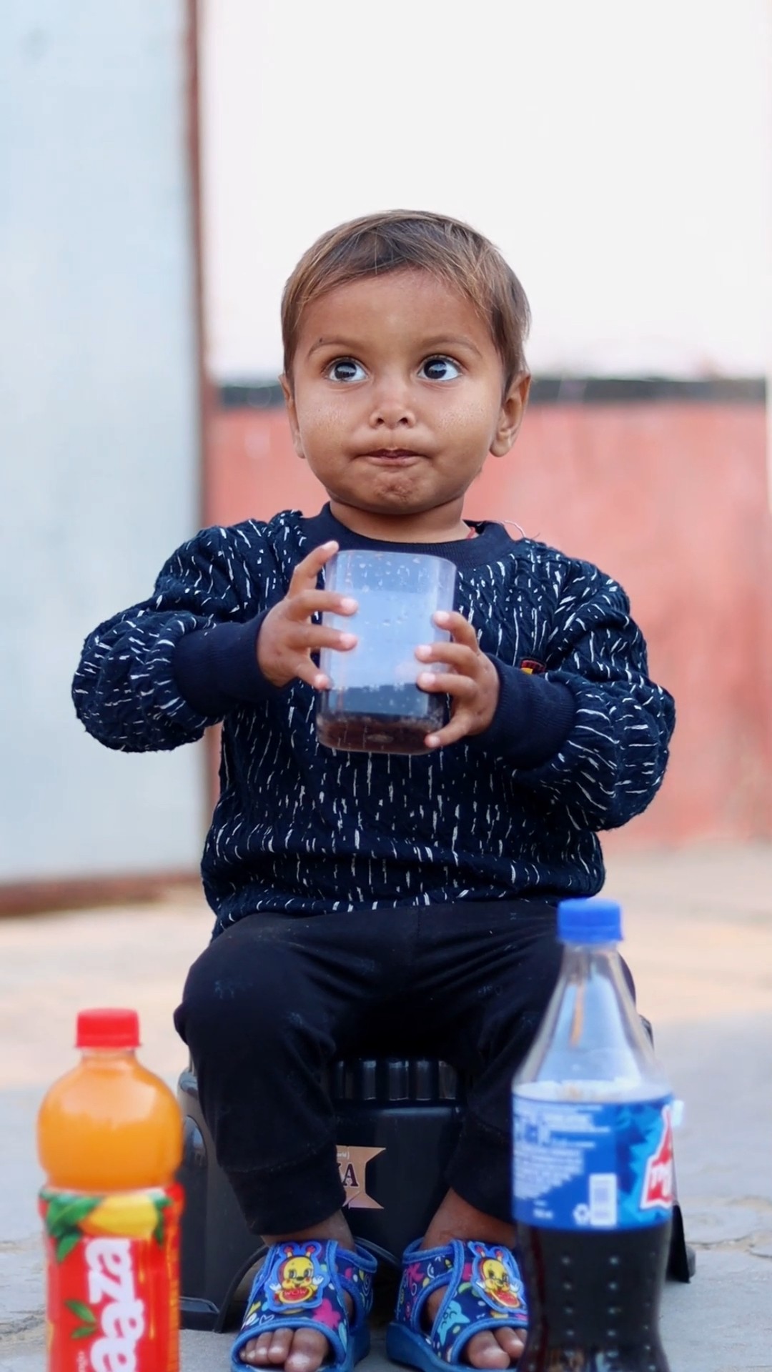 Rudra Cold drink ? Chor ke Pee Gya #shorts #colddrink #viral #funnyshorts