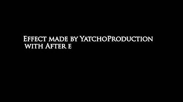 After effect, opacity.