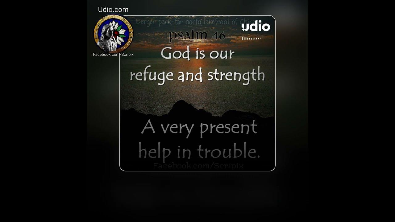 Psalm 46:1-3, a capella male choir by Udio.com