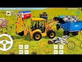 Drive JCB and Unloading Stone From DumperTruck in Game💥 #dumper #jcb #panjabi#truck #tata #gaming