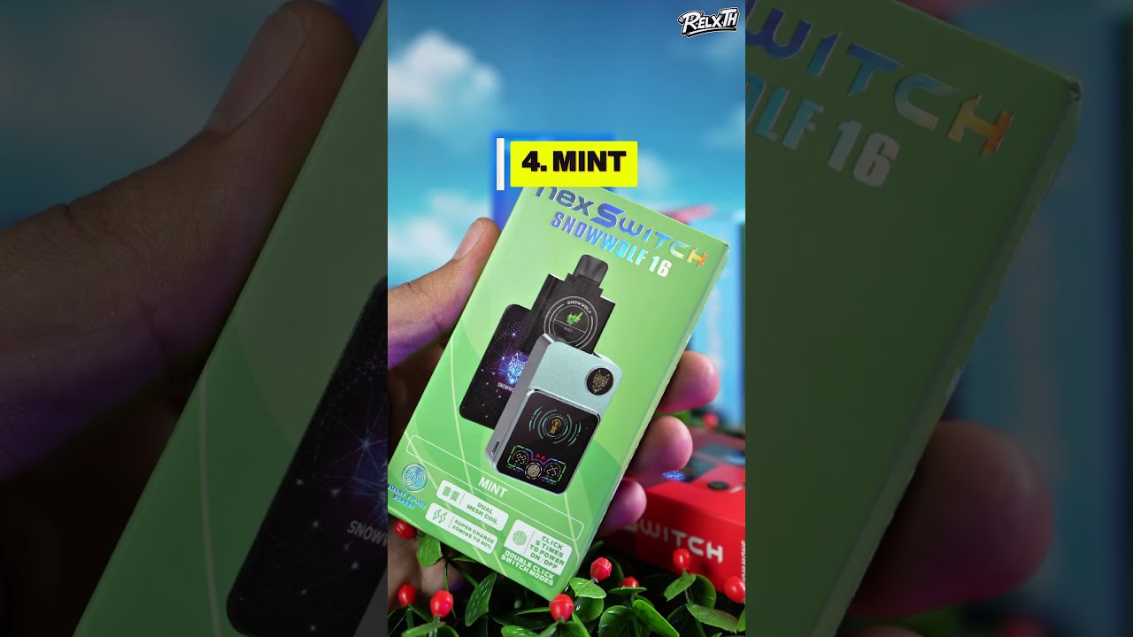 ใหม่! Nexswitch Snowwolf 16000 Puffs พอตหมาป่ากลับมาแล้ว ฟีเจอร์ลับเพียบ! 🐺⚡