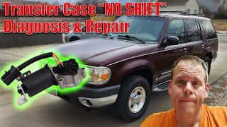 Ford Explorer 4WD Lights Flashing? Diagnose & Repair Shift Motor!