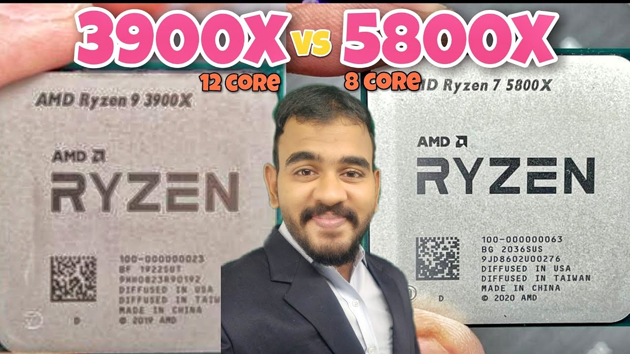 RYZEN 9 3900X VS RYZEN 7 5800X | 3900X VS 5800X | COMPARISION | TAMIL
