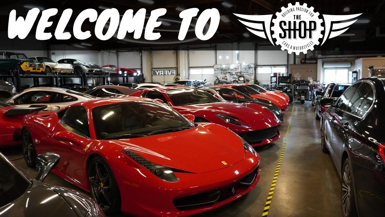 [THE SHOP] Exotic Car tour of a MultiMillion Collection YouTube