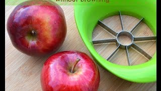 How to send sliced Apple in kids lunch box without browning