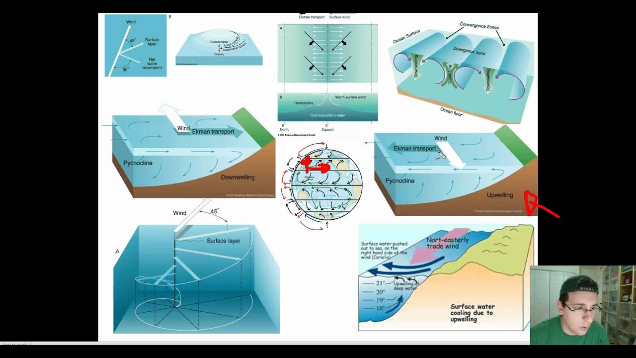 Ocean Currents (Part 5): Ekman Transport  Upwelling / Downwelling