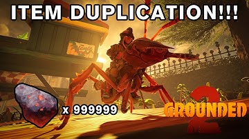 Grounded 2 ITEM DUPLICATION GLITCH!!! *Original Video* (Tutorial in description)