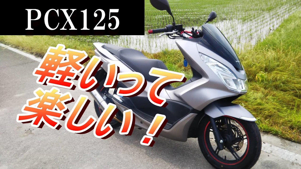 PCX125」軽いバイクって楽しいね！ 改めて知りました＾＾ モトブログ