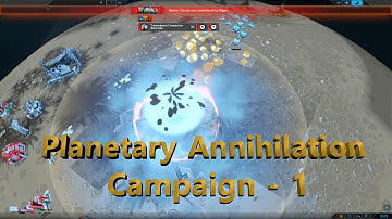 Planetary Annihilation - Galactic War - First move