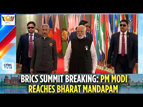BRICS Summit Updates: PM Modi Reaches Bharat Mandapam, Global Leaders Gather In Delhi | N18G