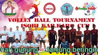Download Lagu TURNAMEN KAB.KARO ISORI CUP 1 🔥 nari gunung vs tanjung beringin🔥 #kalakkaro#volitarkam#volisumut MP3