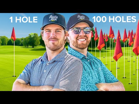 Making a Hole in One with 1 Hole vs 100 Holes