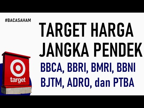 Target Harga Saham Jangka Pendek BBCA, BBRI, BMRI, BBNI, ADRO dan PTBA