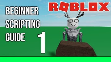 [ROBLOX] - Beginner Scripting Guide - [Ep 1] Introduction to Roblox Studio!