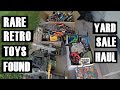 HUGE Retro GI JOE And TRANSFORMERS Vintage Toy Haul From Garage RARE STUFF!