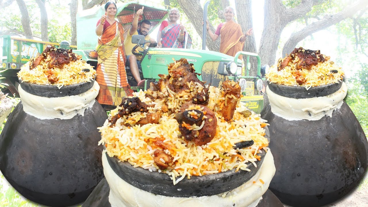Traditional Pot Biryani || Chicken Biryani Recipe || Matka biryani || Pot Biryani | Myna Street Food