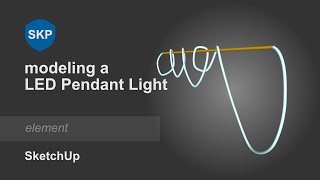 Modeling a Rope Pendant Light