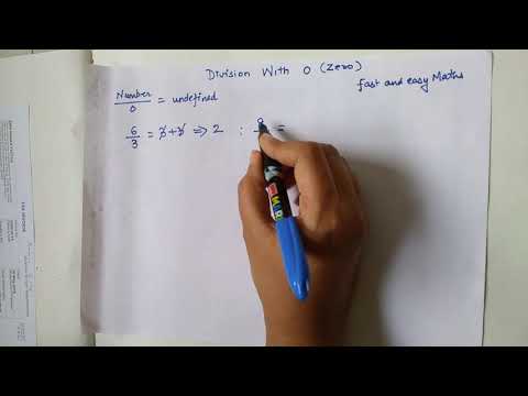 Ever wondered what happens when you divide with zero???