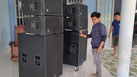 Bàn Giao Bộ Dàn Array Mini Về Cà Mau || Âm thanh kẹo kéo