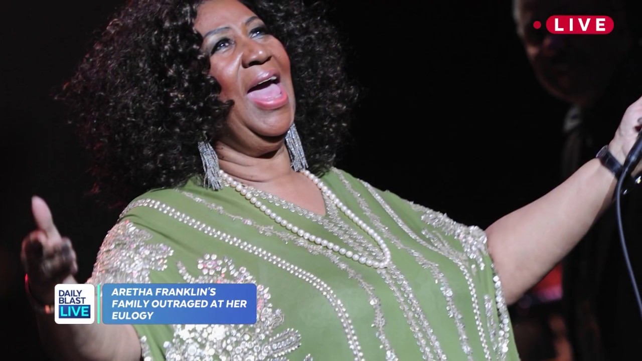 Aretha Franklin's Family Outraged At Her Eulogy