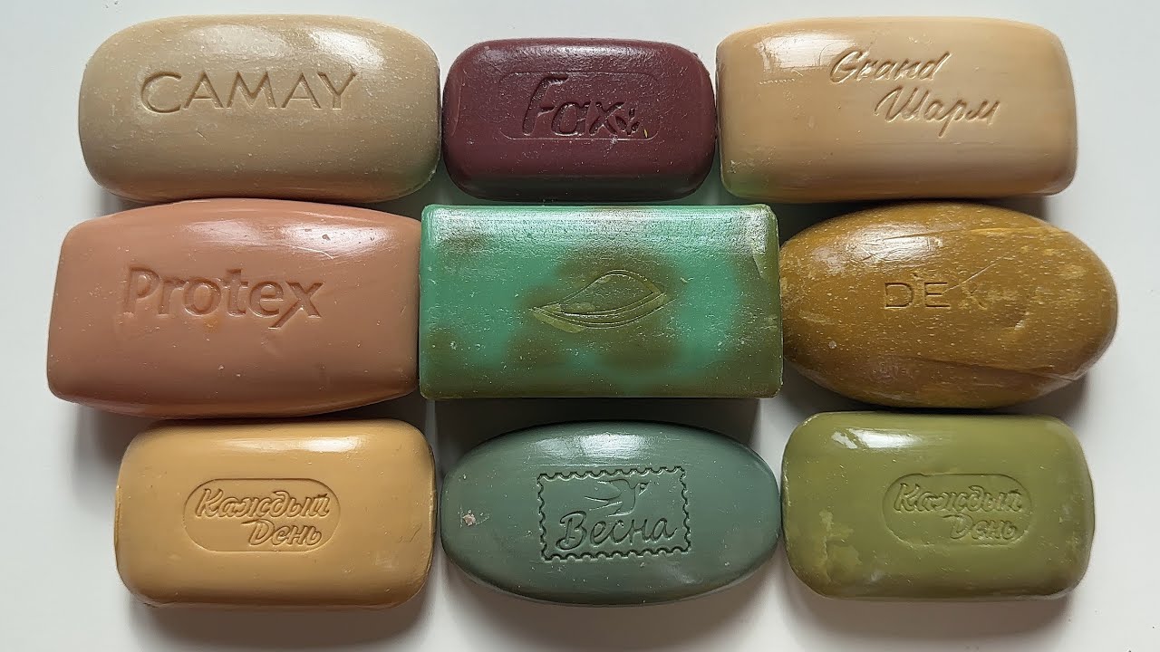 Резка лакированного прогорклого мыла | ASMR RANCID SOAP