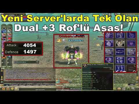 DomenicoWacco - Server'da Tek Olan Dual Rof +3'lü | Full İtem Asas İle PK'ya Çıkıyor | Knight Online