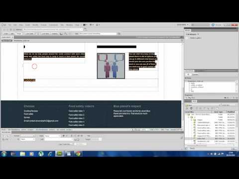 How to make links in dreamweaver CS5