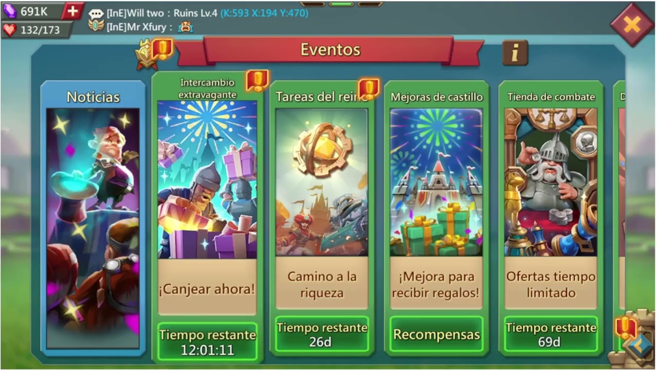 Lords Mobile - Mythic Beast Helmet & Codex - Completing the Extravaganza Exchange event on Joel 25