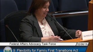 Santa Clara County Federal Affairs Advocacy Task Force February 6, 2019 10:00 AM