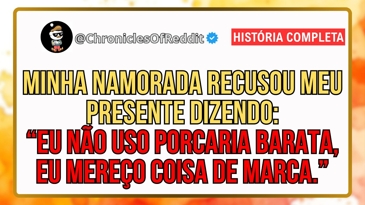 Minha Namorada Jogou Meu Presente De Aniversário No lixo, Dizendo Que Não Usa Presentes Baratos.