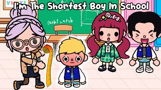 I'm The SHORTEST Boy In School 😣 👦 Sad Story | Toca Life World | Toca Boca